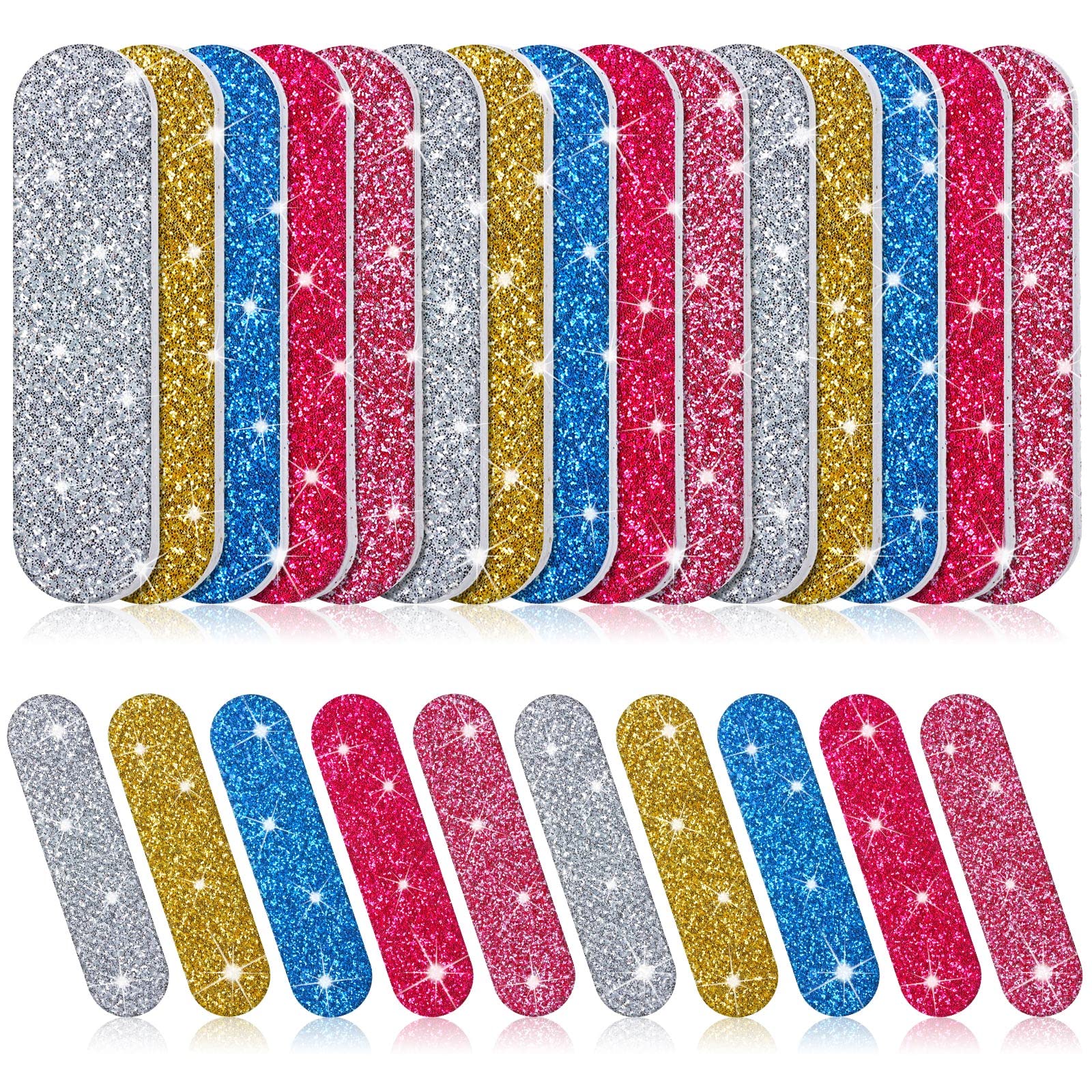 Sumind nail files double-sided emery board round-ends for comfortable shaping.
