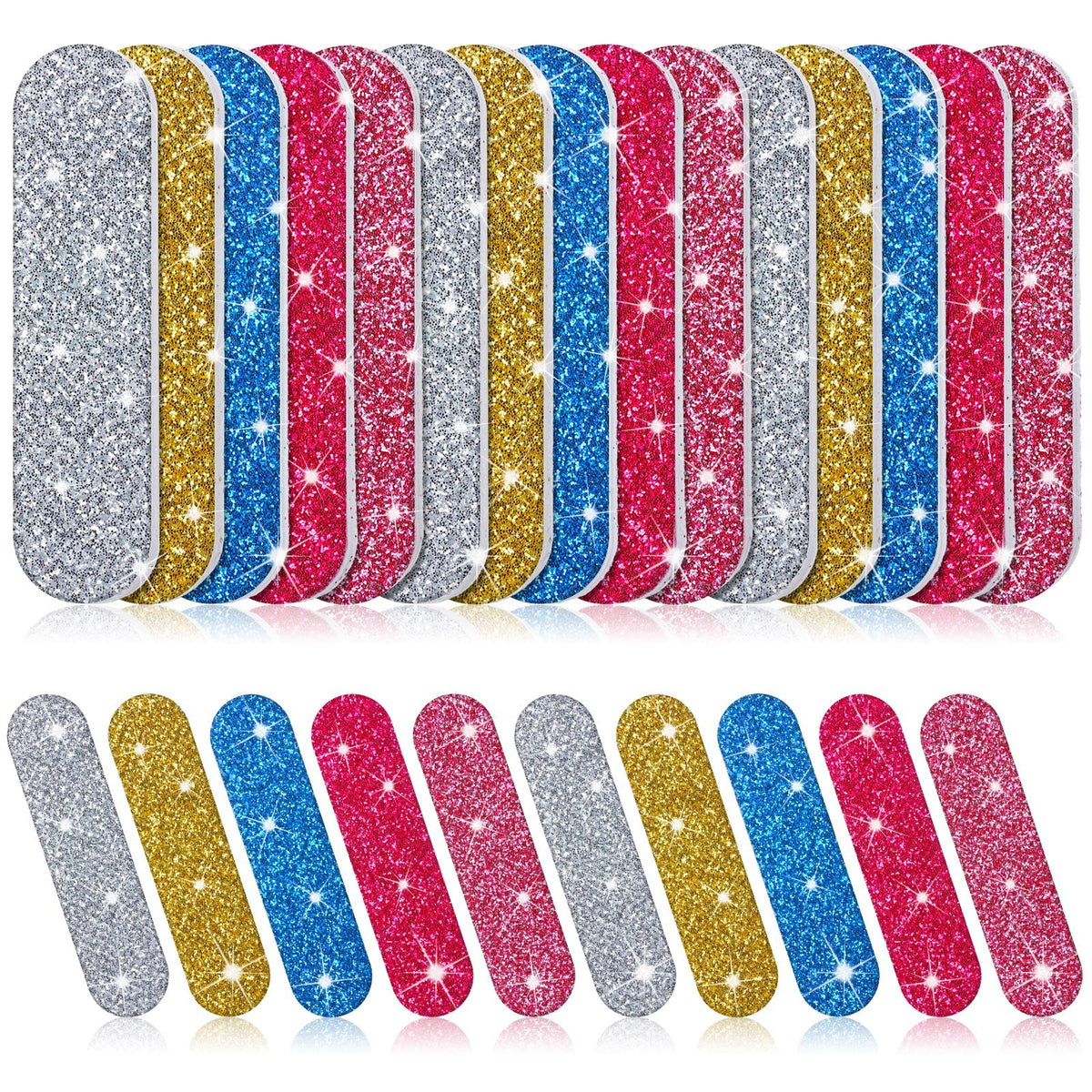 Sumind nail files double-sided emery board round-ends for comfortable shaping.