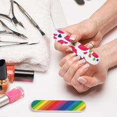 Sumind nail files for fingernails, toenails, acrylic nails