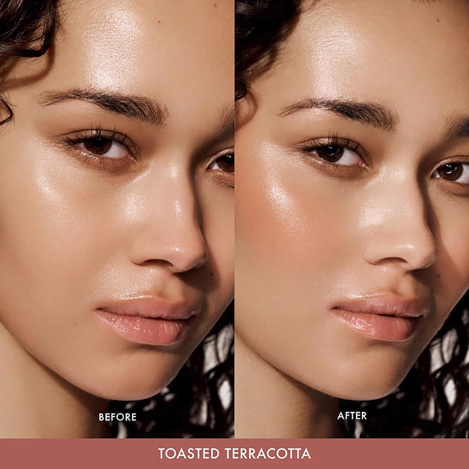 Lip tint application with Summer Fridays Blush Butter Balm for subtle shade