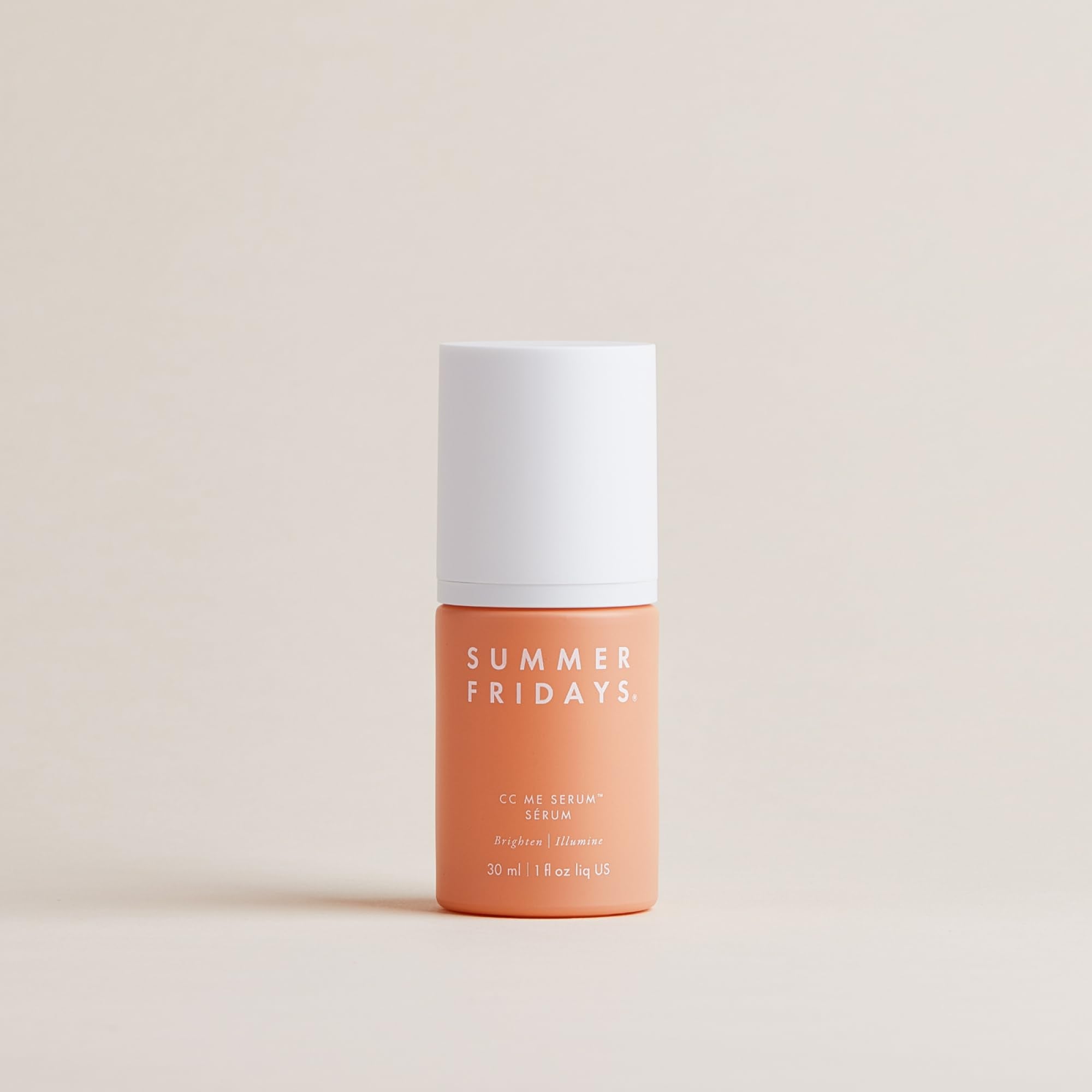 Summer Fridays CC Me Serum being used in a daytime routine for brightness.