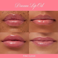 Summer Fridays Dream Lip Oil bottle shows easy application