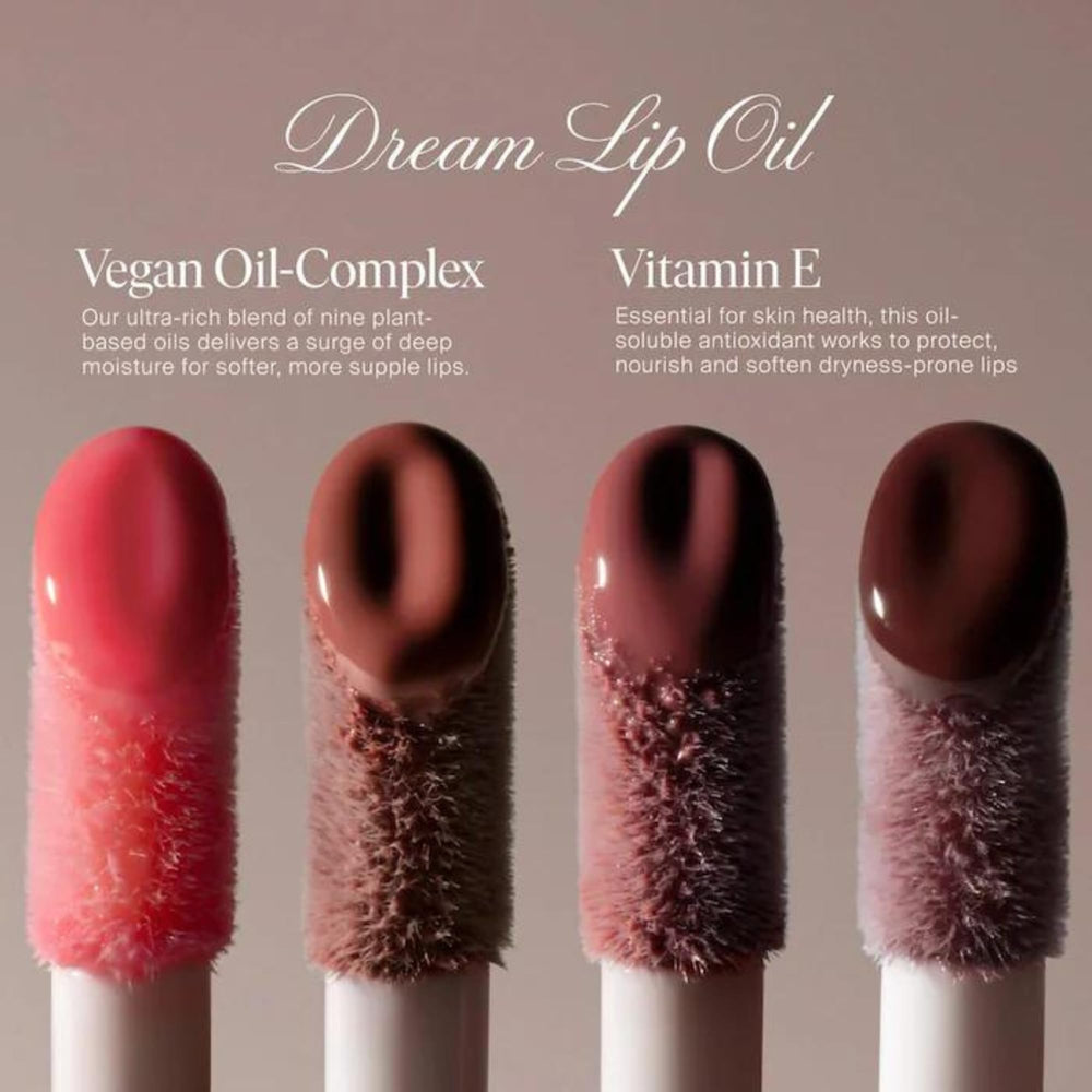 Summer Fridays Dream Lip Oil ingredients highlight nine plant oils