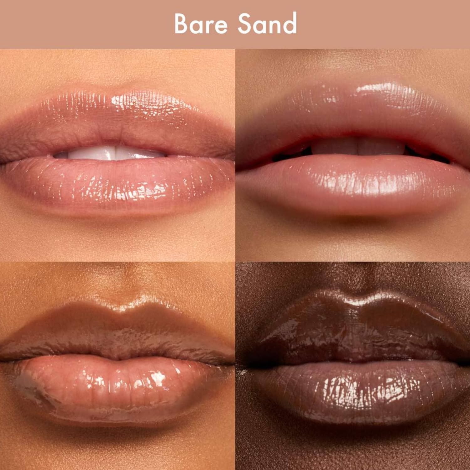 Summer Fridays Dream Lip Oil on lips demonstrates non-sticky comfort.
