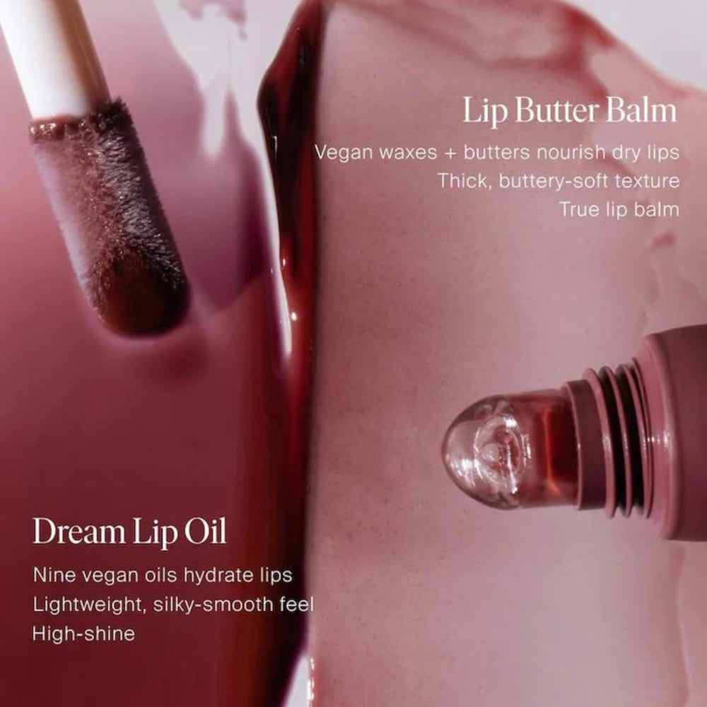 Summer Fridays Dream Lip Oil packaging emphasizing recyclable materials