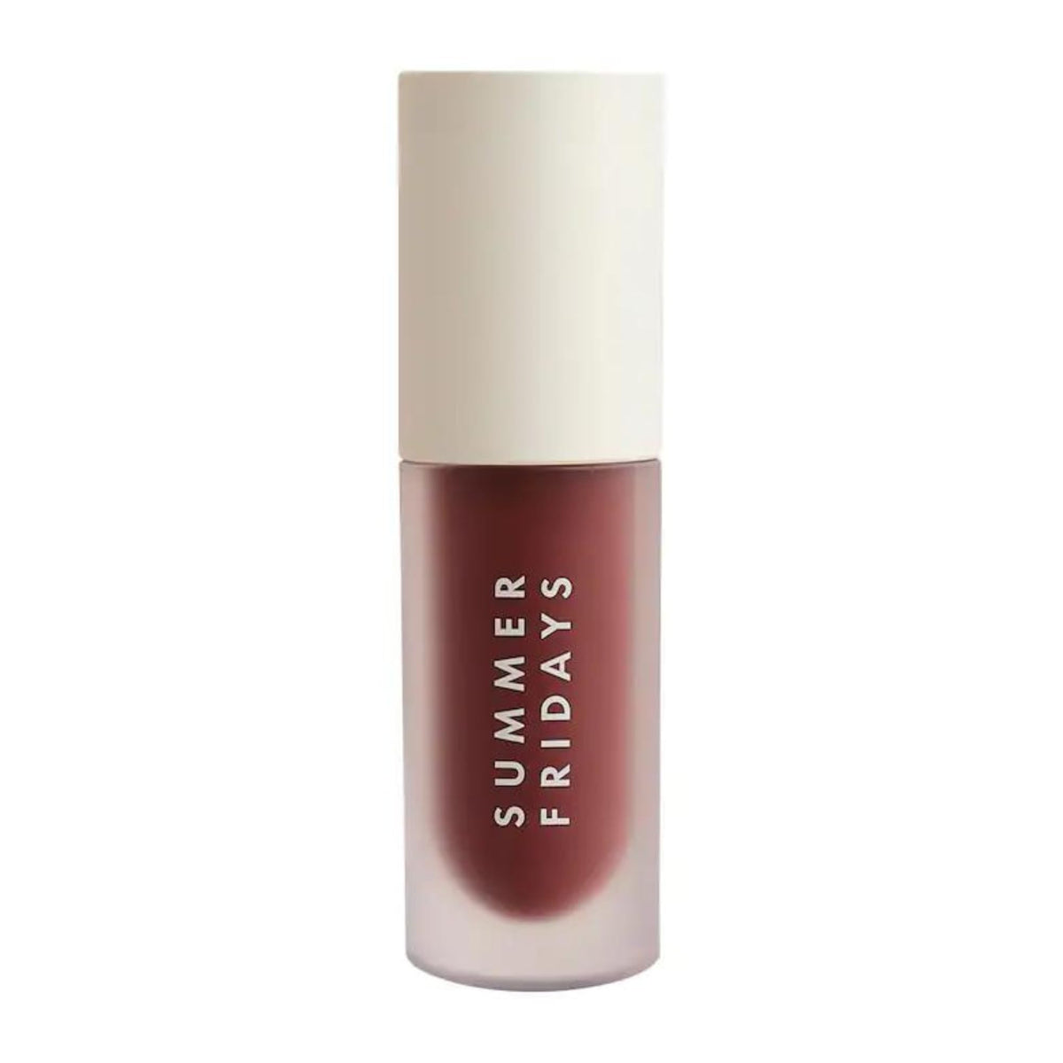 Summer Fridays Dream Lip Oil Rosewood Nights bottle glistens with high shine