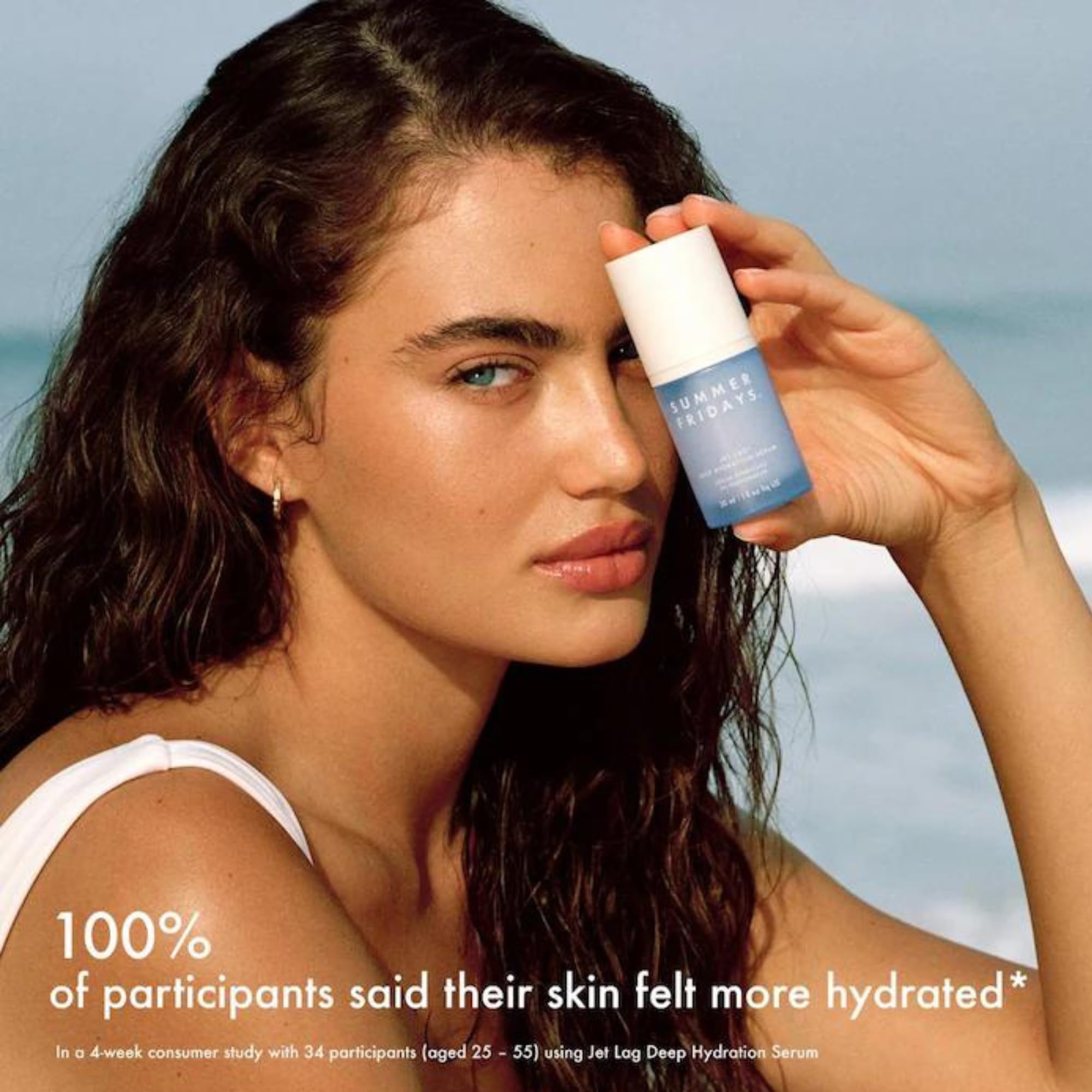 Summer Fridays Jet Lag serum with glycerin and squalane for moisture retention