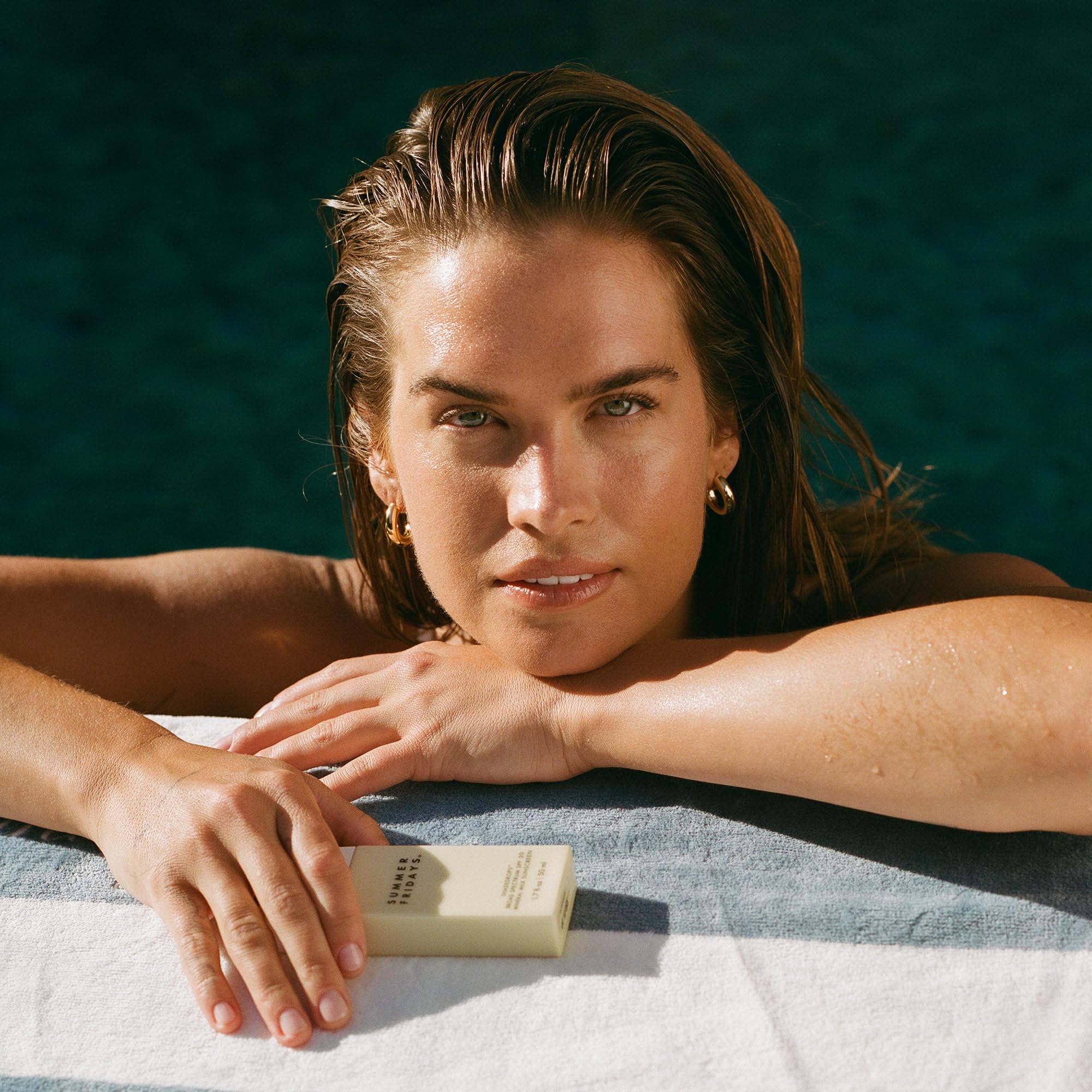 Summer Fridays Jet Lag Mask hyaluronic-boosted hydration in action