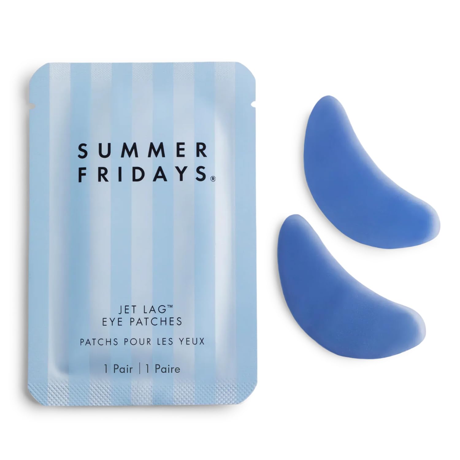 Summer Fridays Jet Lag patches pack nourishes the under-eye area for a refreshed look.