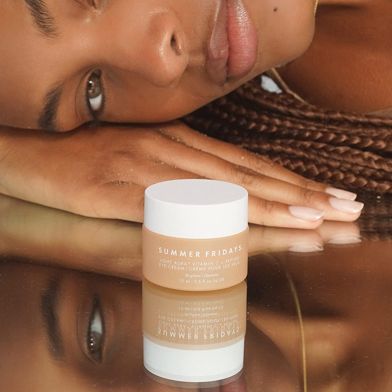 Elegant display in a skincare shelf set for daily routines.