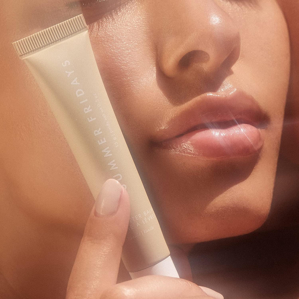 Summer Fridays Lip Butter Balm cruelty-free symbol and eco-packaging emphasis
