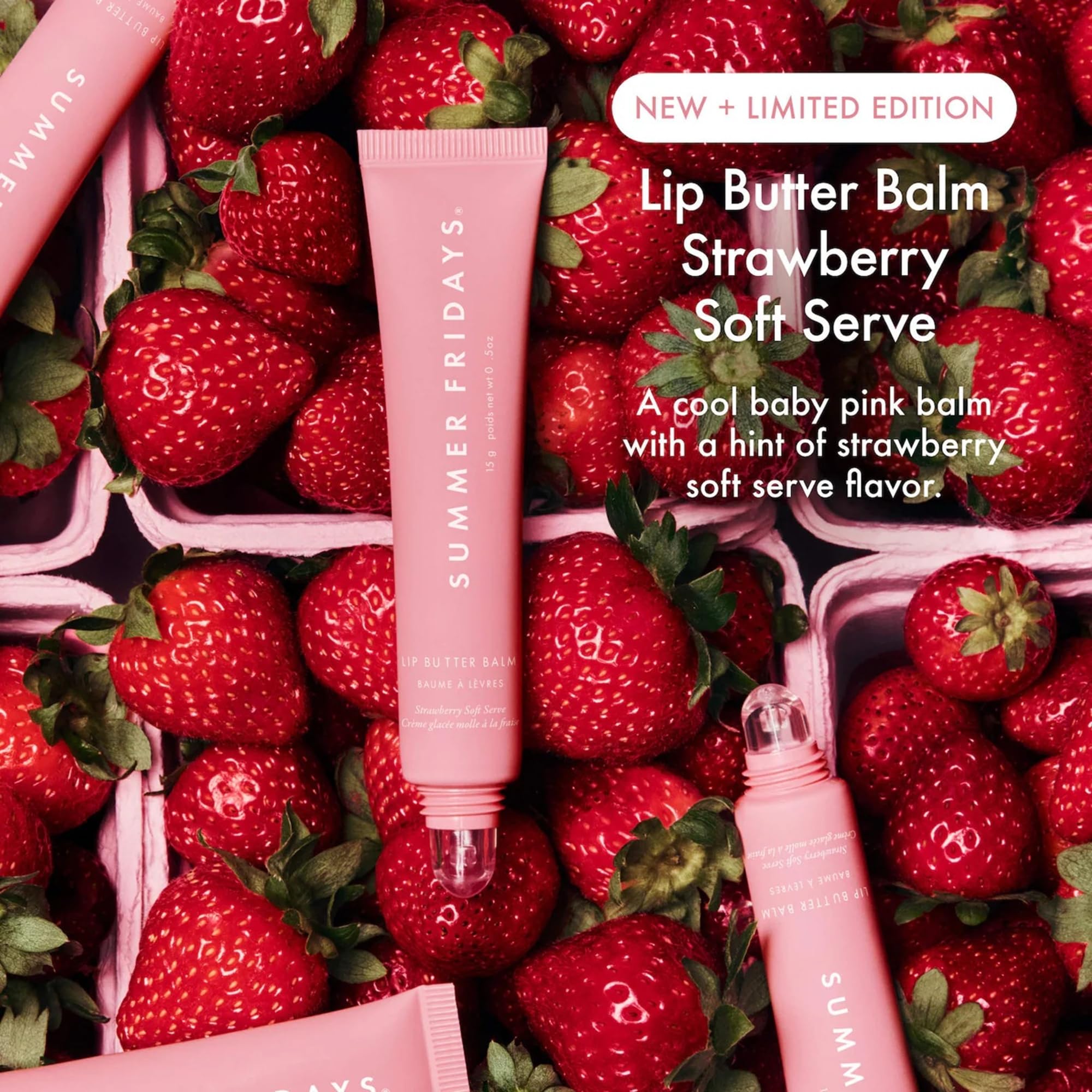 Summer Fridays product on a vanity near a mirror for quick touch-ups and makeup layering