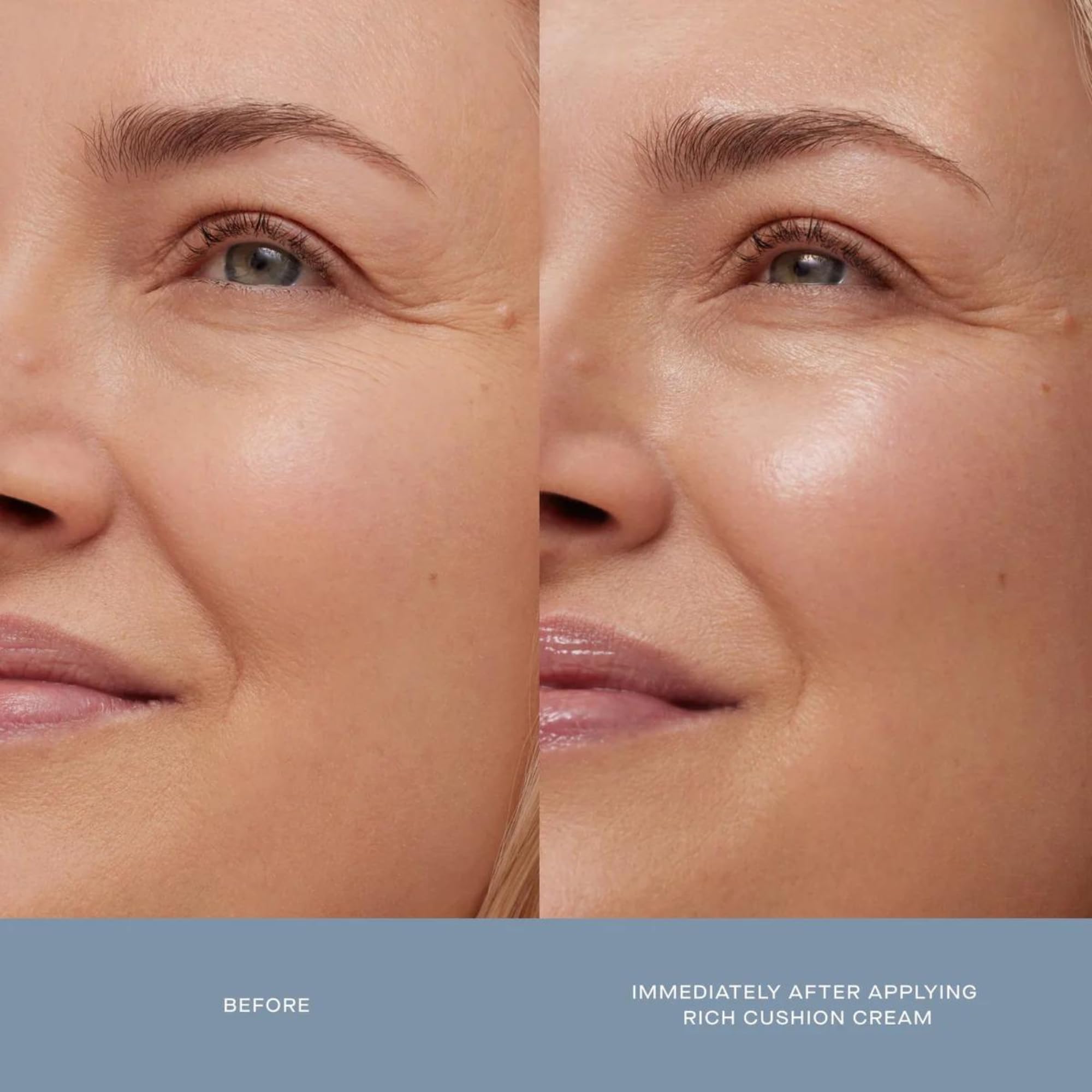 Summer Fridays Rich Cushion Face Cream texture close-up emphasizing ultra-rich cream