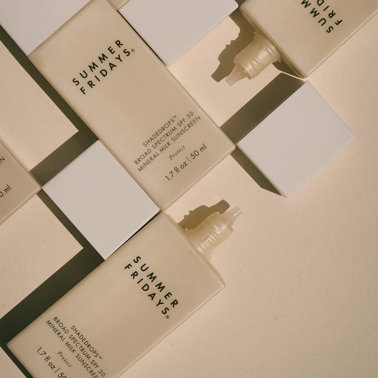 Summer Fridays ShadeDrops sensitive-skin-friendly formula hydrates while protecting.