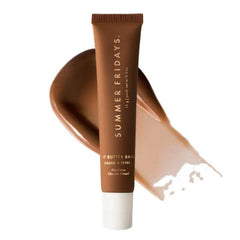 Summer Fridays tinted lip butter balm hot cocoa tube delivers instant moisture with warm tint