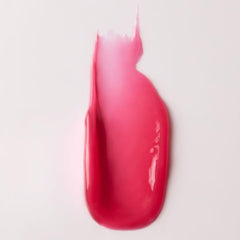 Summer Fridays Pink Guava swatch shows sheer pink tint