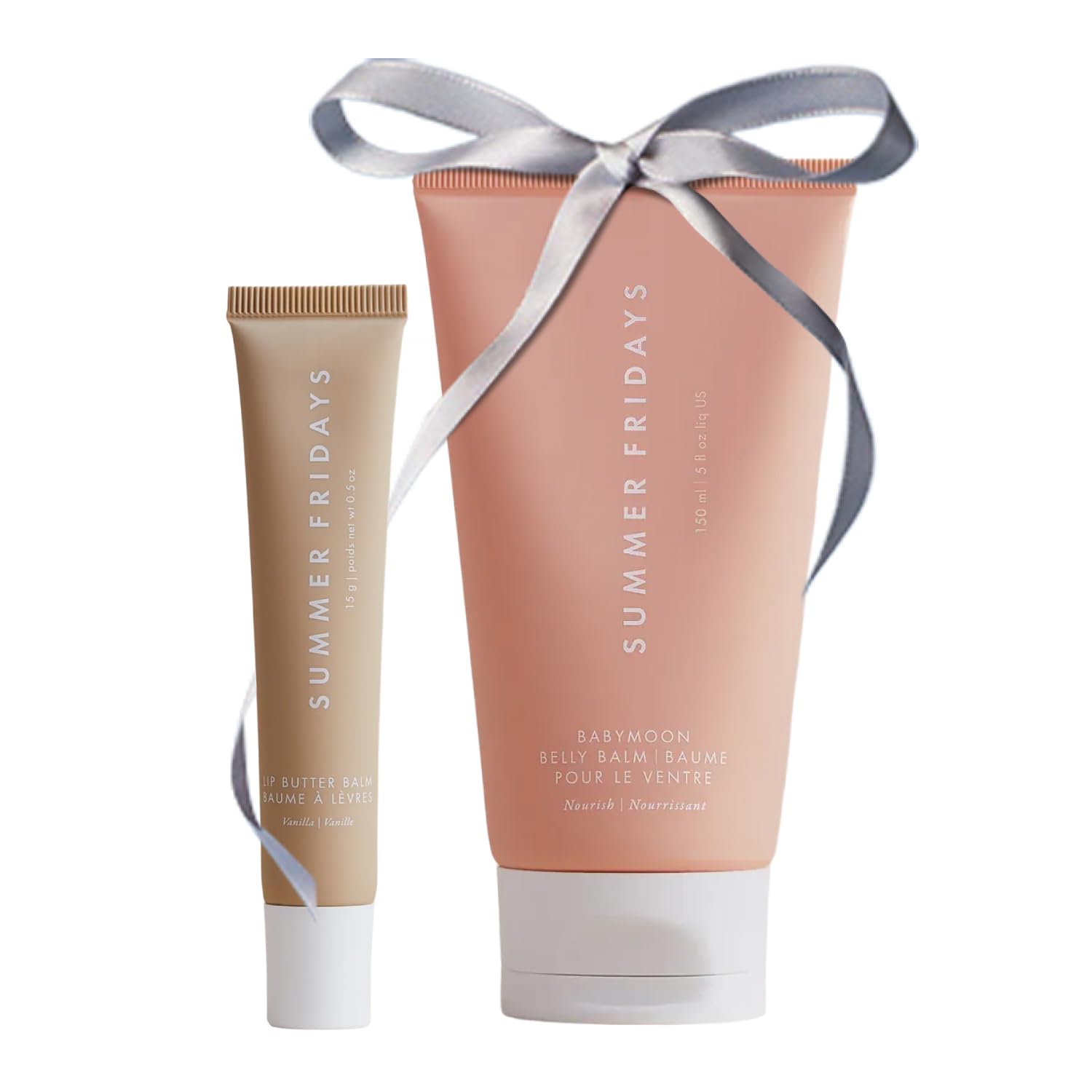 Summer Fridays Vanilla Lip Butter Balm jar hydrates dry lips with silky nourishment.