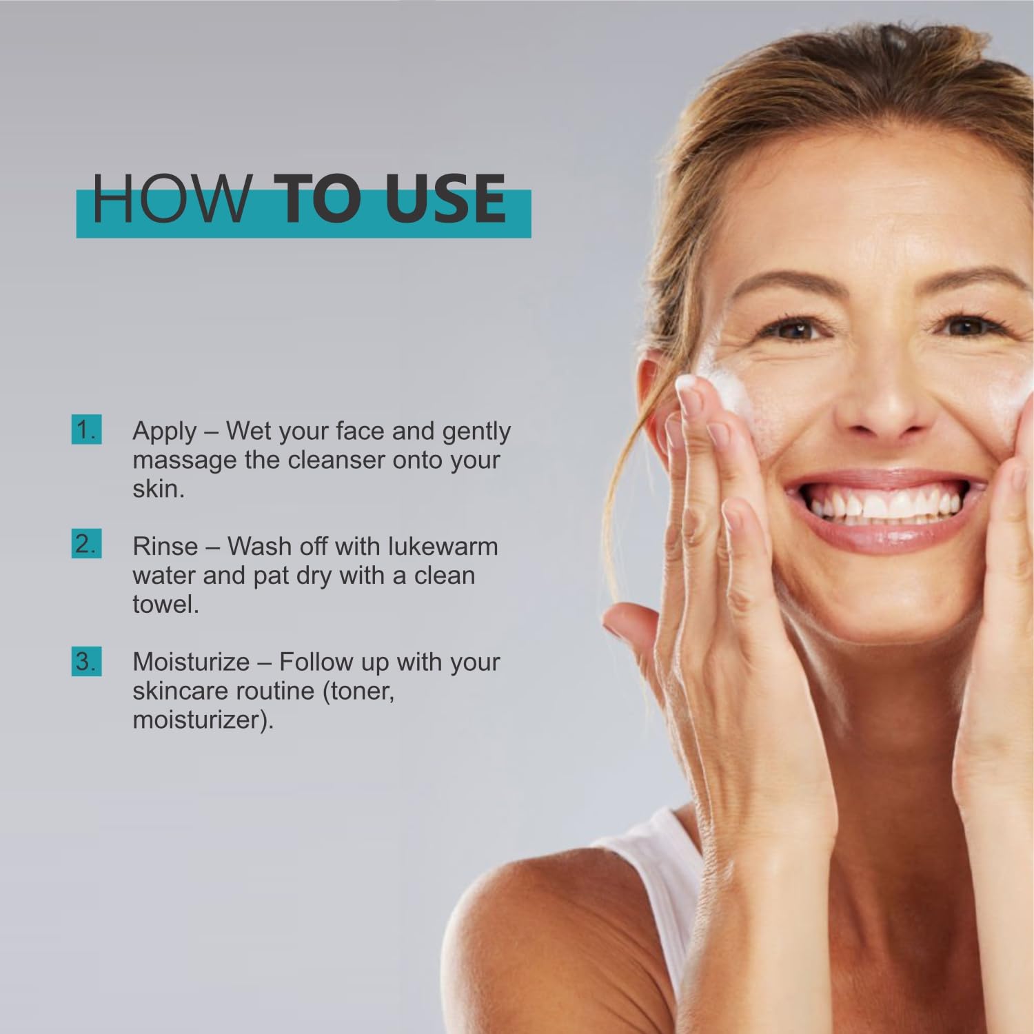 SUN COAST SCIENCES close-up of ingredients featuring Niacinamide and Vitamin B