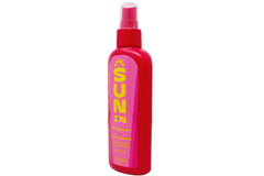 Sun In Hair Lightener Lemon Fresh application shows even coverage with refreshing citrus notes