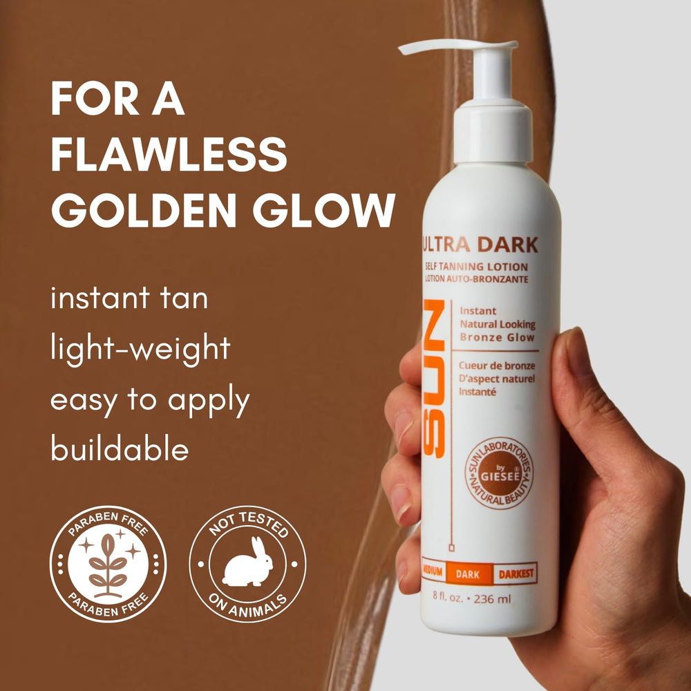 Sun Laboratories by Giesee Organic-face-body-tanner for natural glow without sun exposure