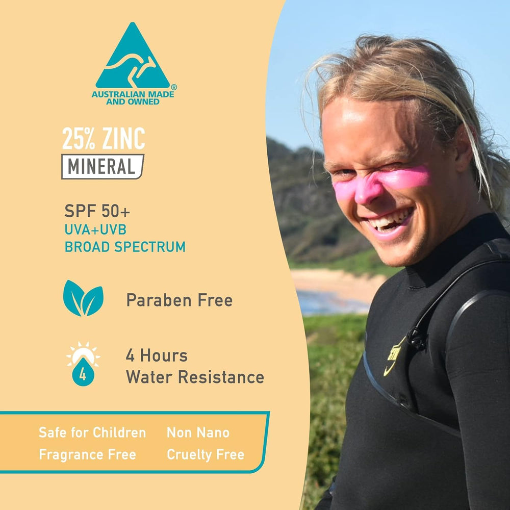 Sun Zapper SPF 50+ water resistance demonstrates reliable outdoor protection.