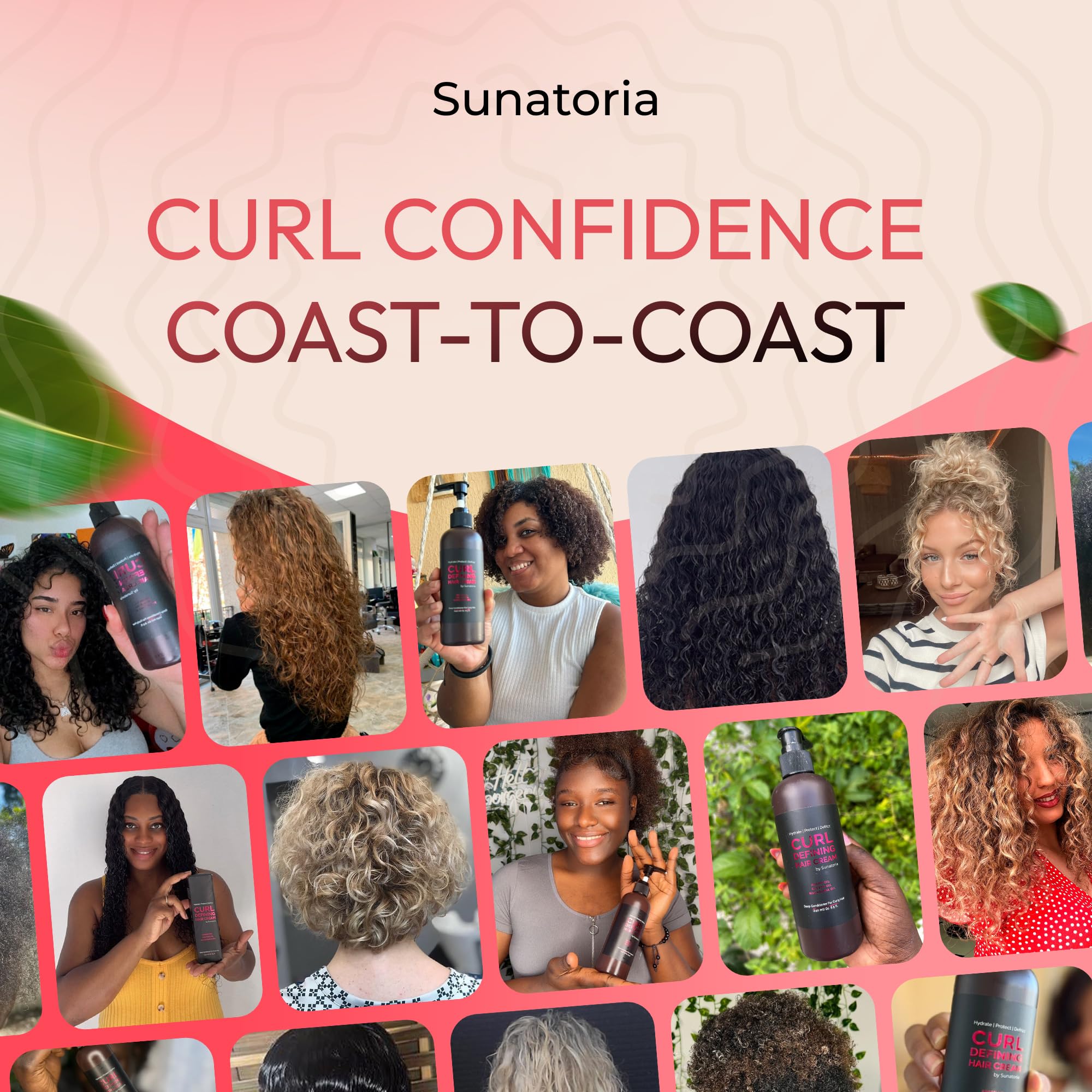 SUNATORIA features argan oil to boost shine and manageability.