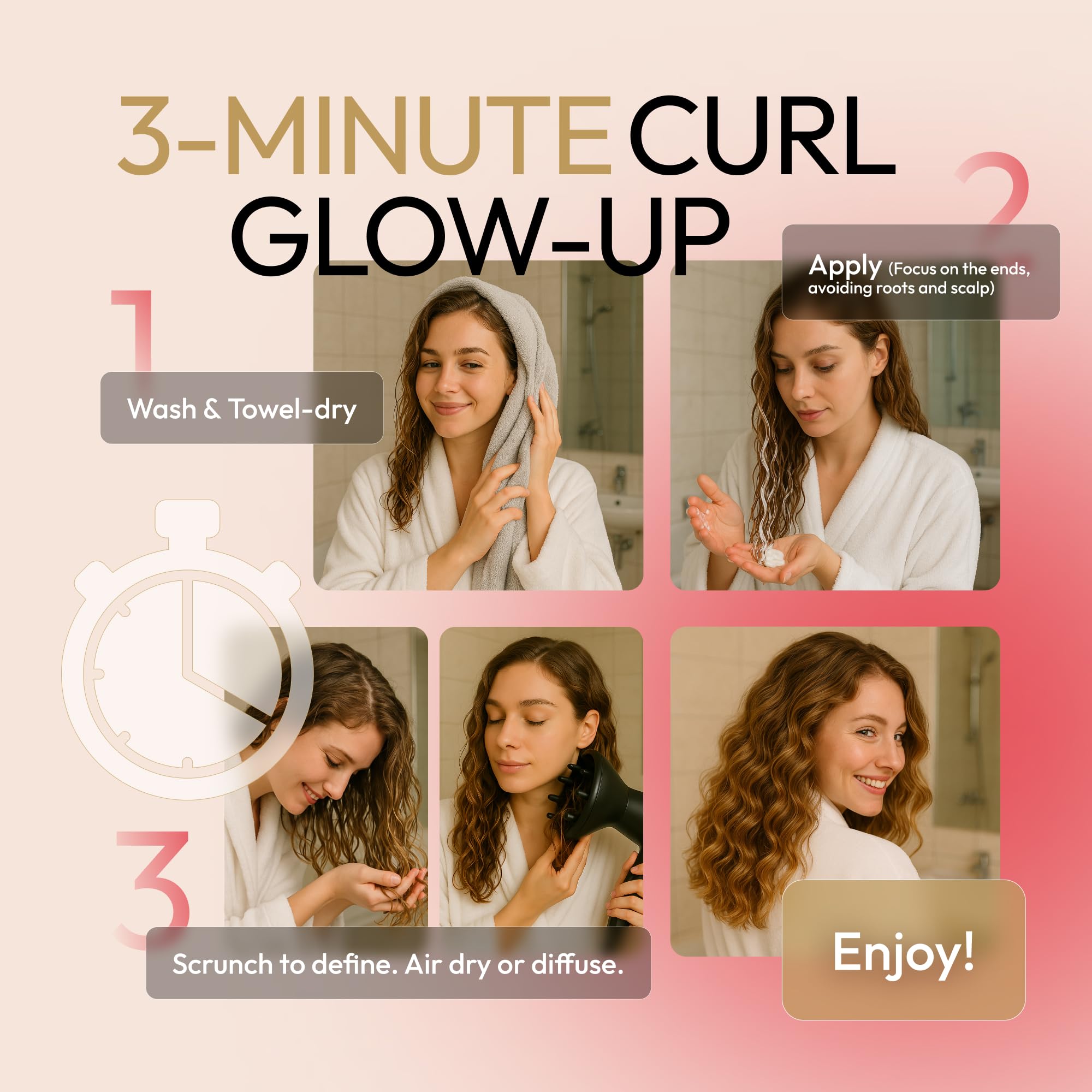 SUNATORIA anti-frizz shield helps tame humidity-driven frizz.