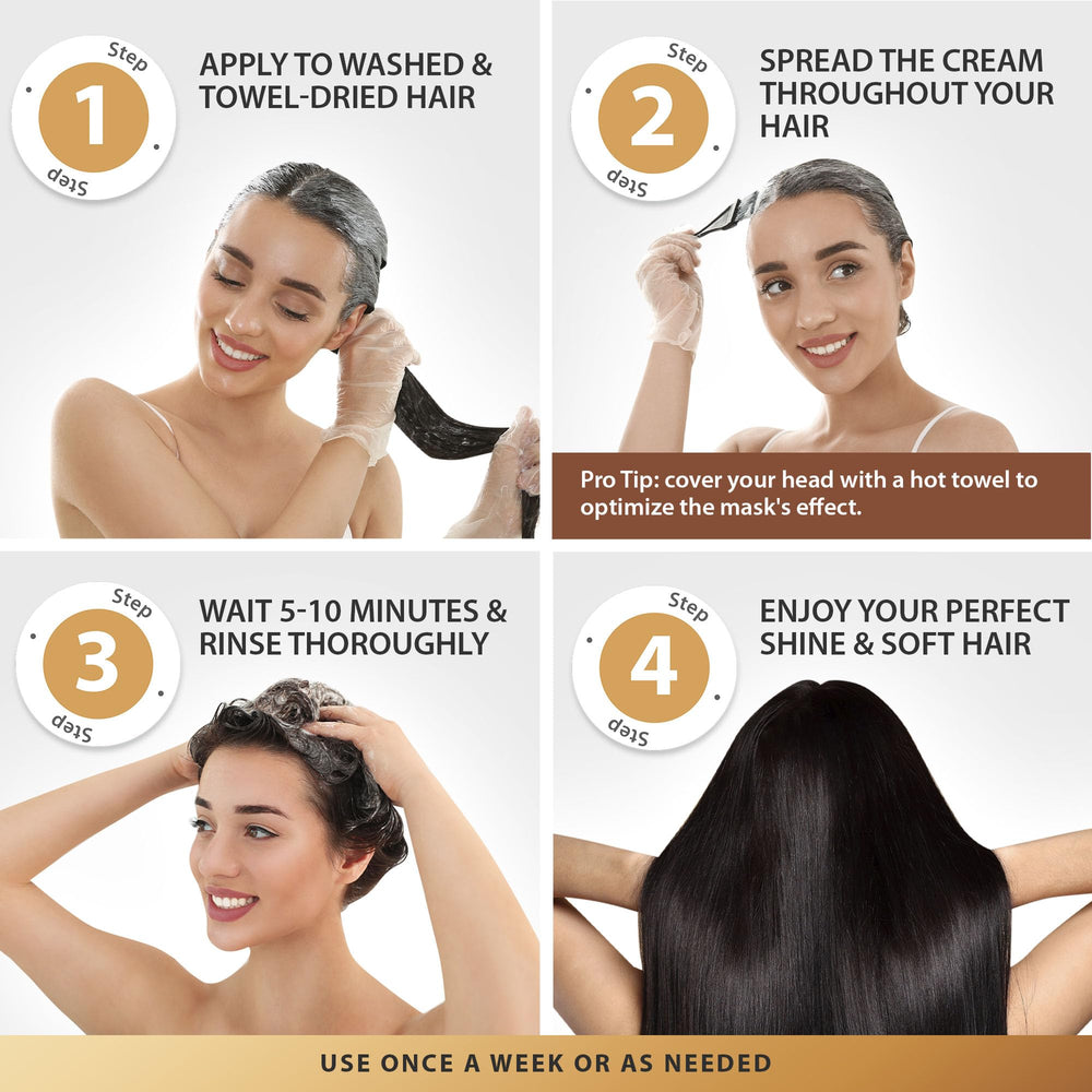 SUNATORIA keratin treatment close-up suggests stronger strands and reduced breakage.