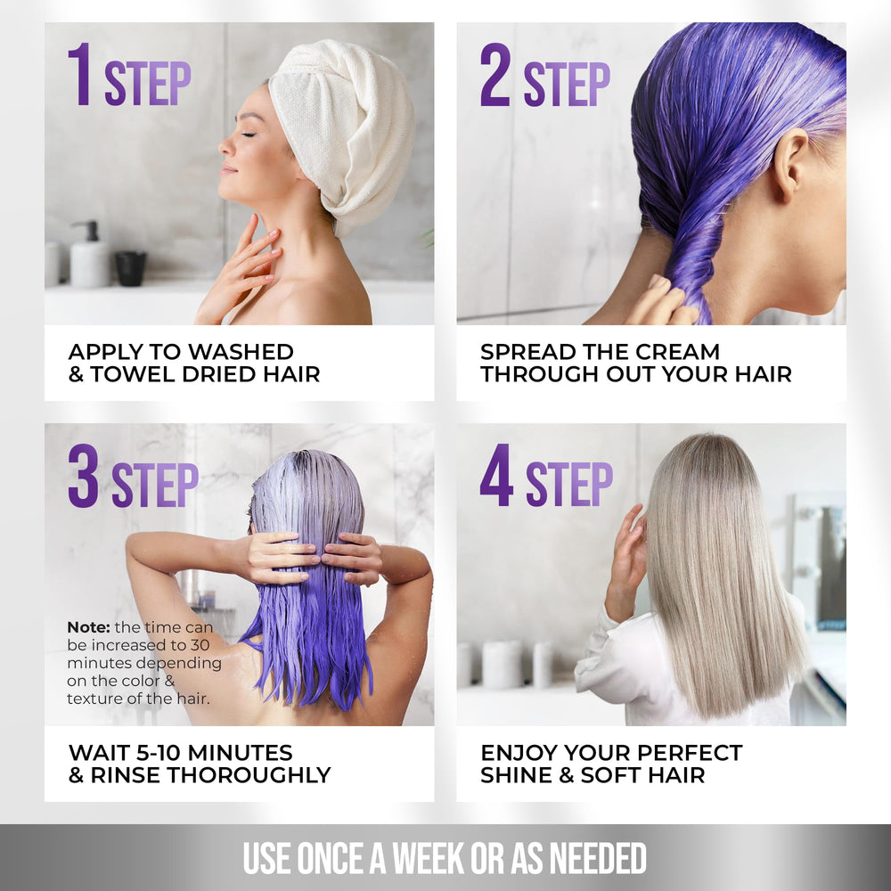 Sulfate-free Sunatoria formula supports color-treated hair health