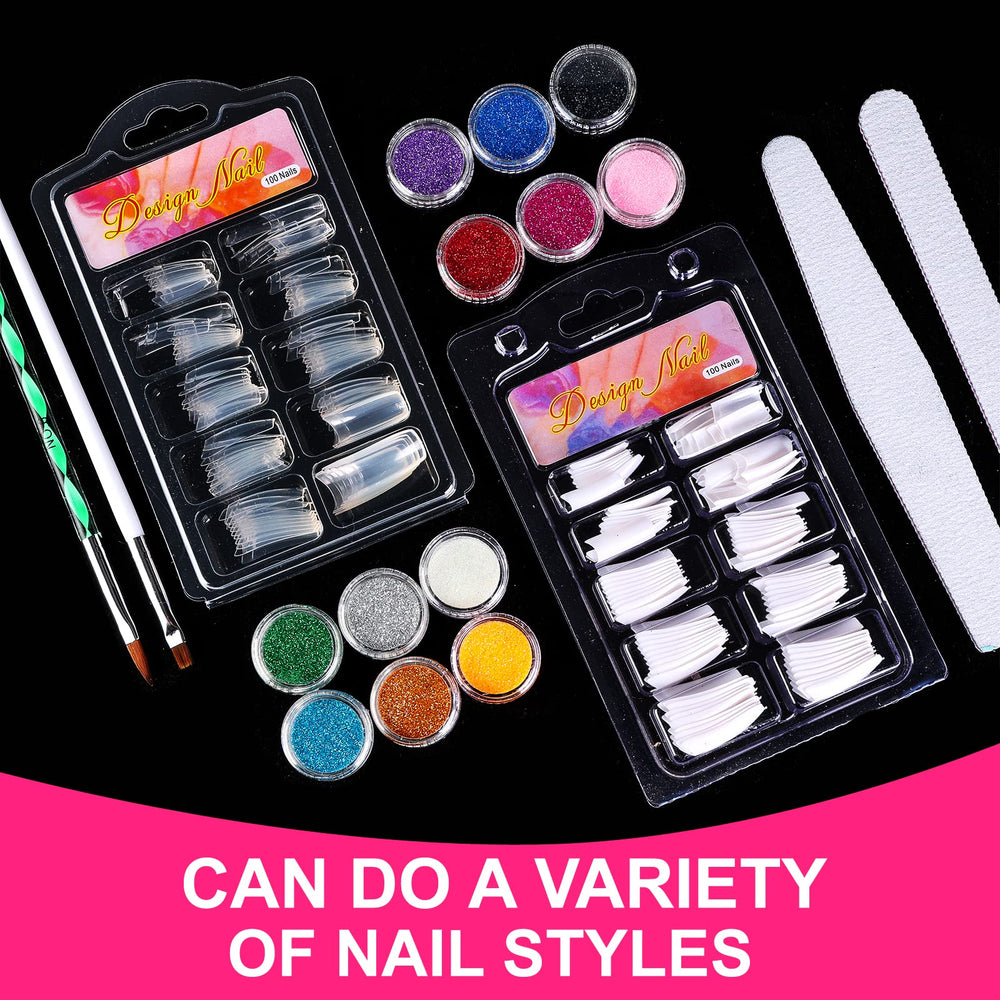 Sunbelee glitter-acrylic-powder-collection adds sparkle and long-lasting shine