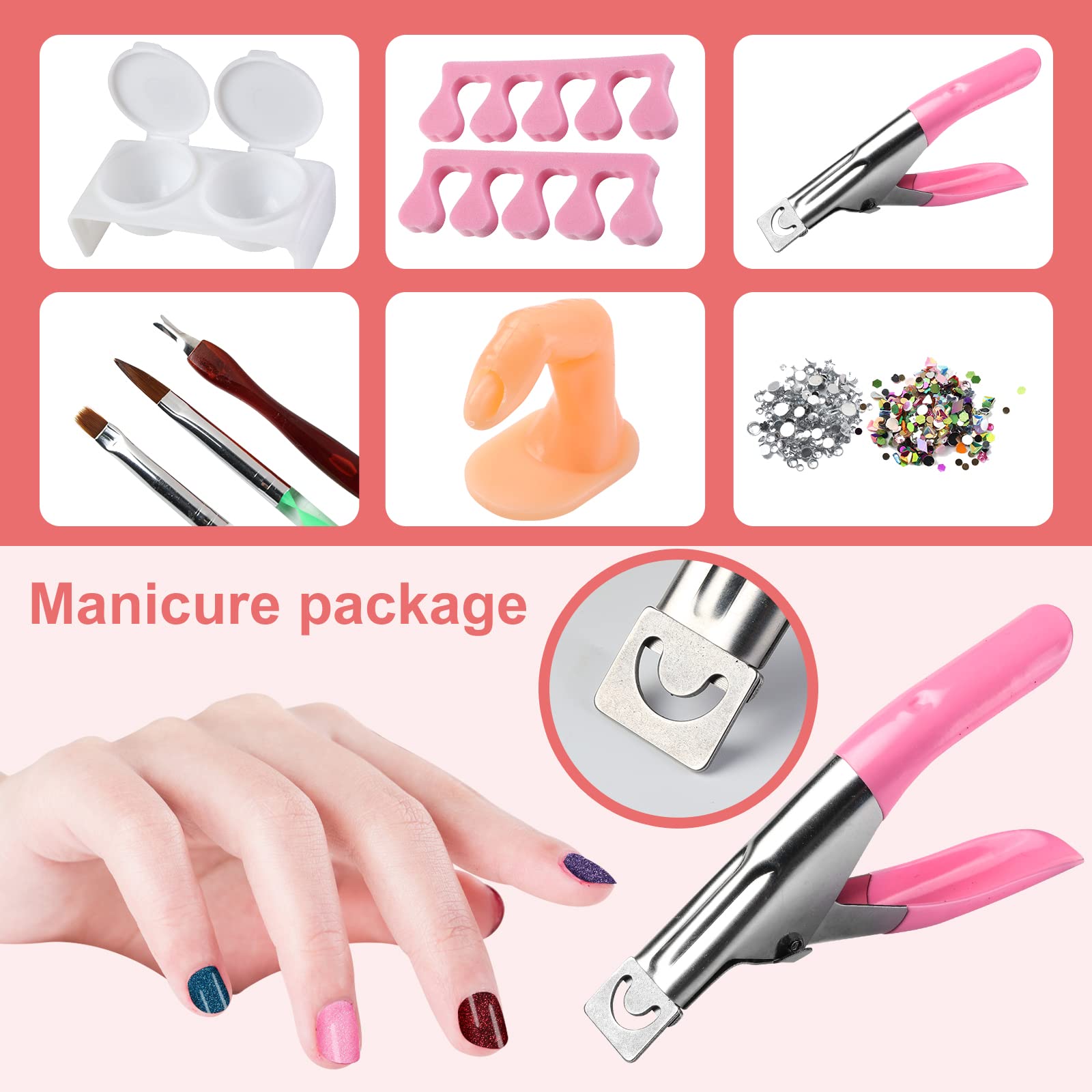 Sunbelee sequins-decorative-pieces offer festive nail accents
