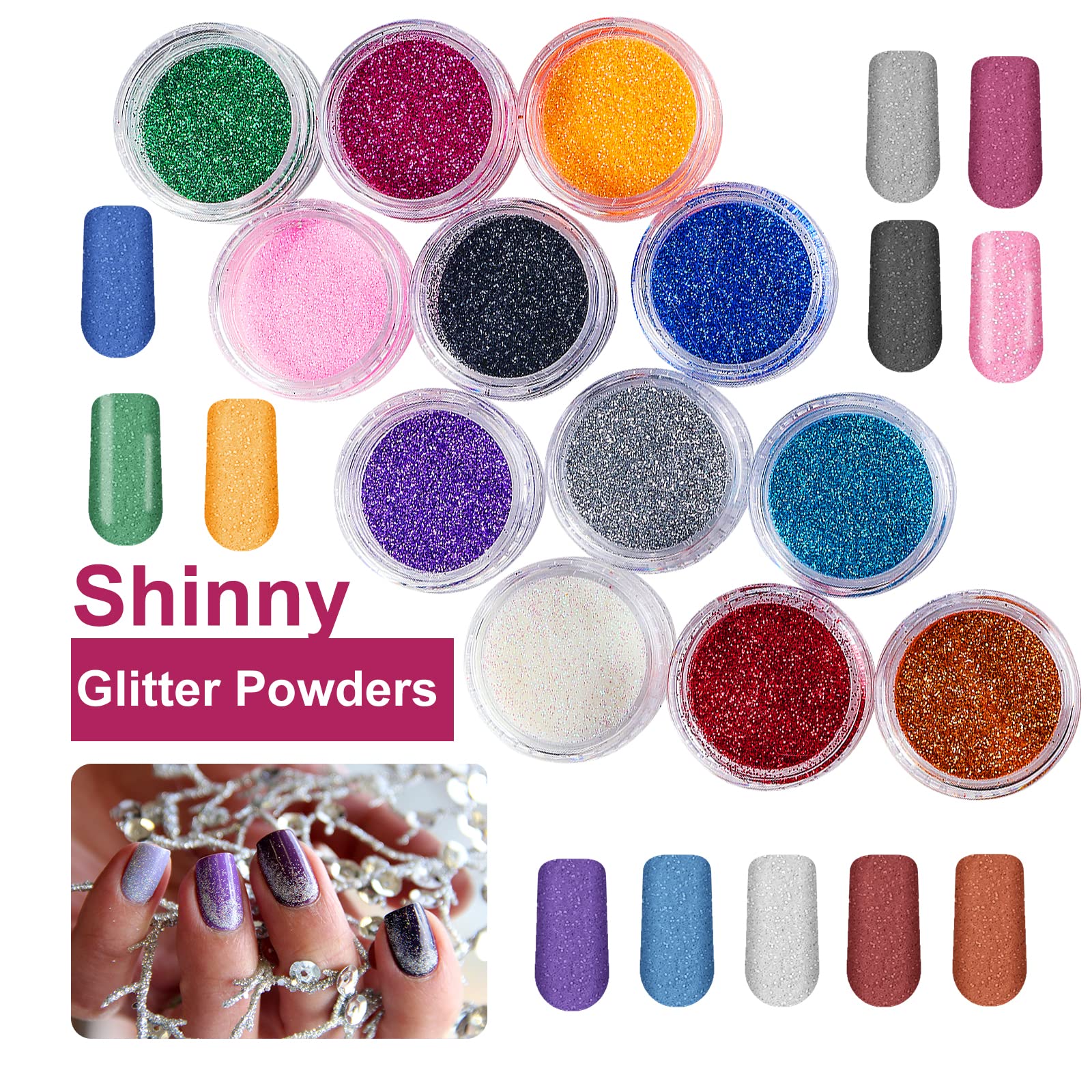 Sunbelee two-box-acrylic-nail-tips provide easy nail-art foundations