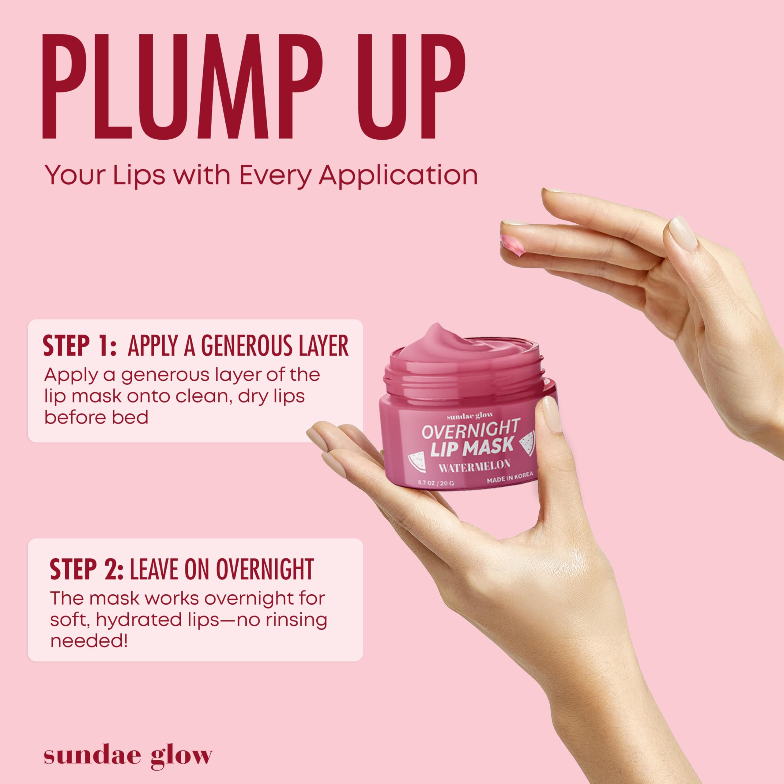 Sundae Glow Dermatologist-tested seal emphasizes safety and trust.