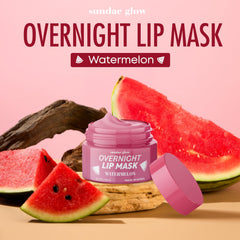 Sundae Glow Lip Mask packaging close-up signals premium, clean beauty.