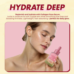 Sunday Essence serum on fingertips during morning and night routine.