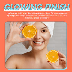 Sunday Essence Vitamin C Day Cream texture swirl demonstrates creamy hydration