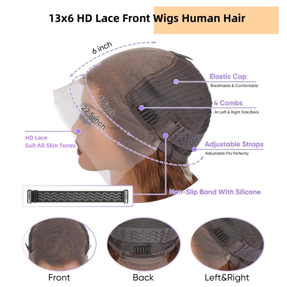 Sunelk Honey Blonde Ombre wig close-up texture and wave detail