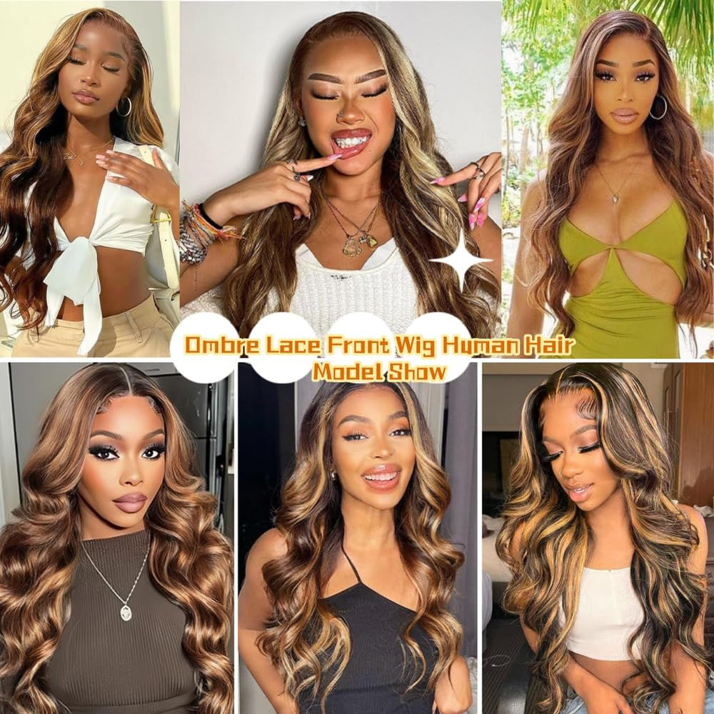 Sunelk Honey Blonde Ombre wig worn by model illustrating versatile style