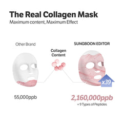 SUNGBOON EDITOR Deep Collagen Boost Set serum dispense shows easy application.