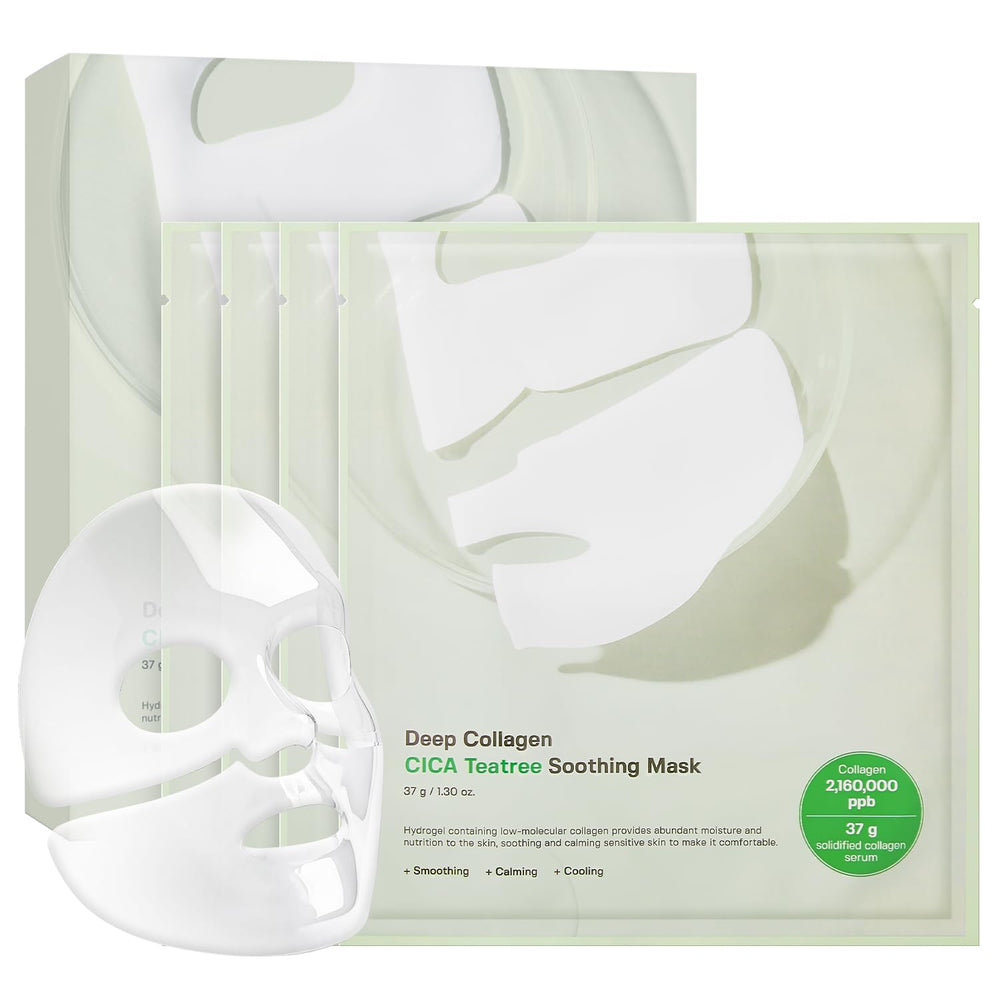 SUNGBOON EDITOR Deep Collagen CICA Tea Tree Overnight Mask packaging highlights gift-ready skincare.