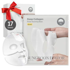 SUNGBOON EDITOR Deep Collagen Overnight Mask packaging shows overnight renewal potential.