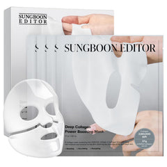 SUNGBOON EDITOR Deep Collagen Overnight Mask packaging highlights premium gifting potential.