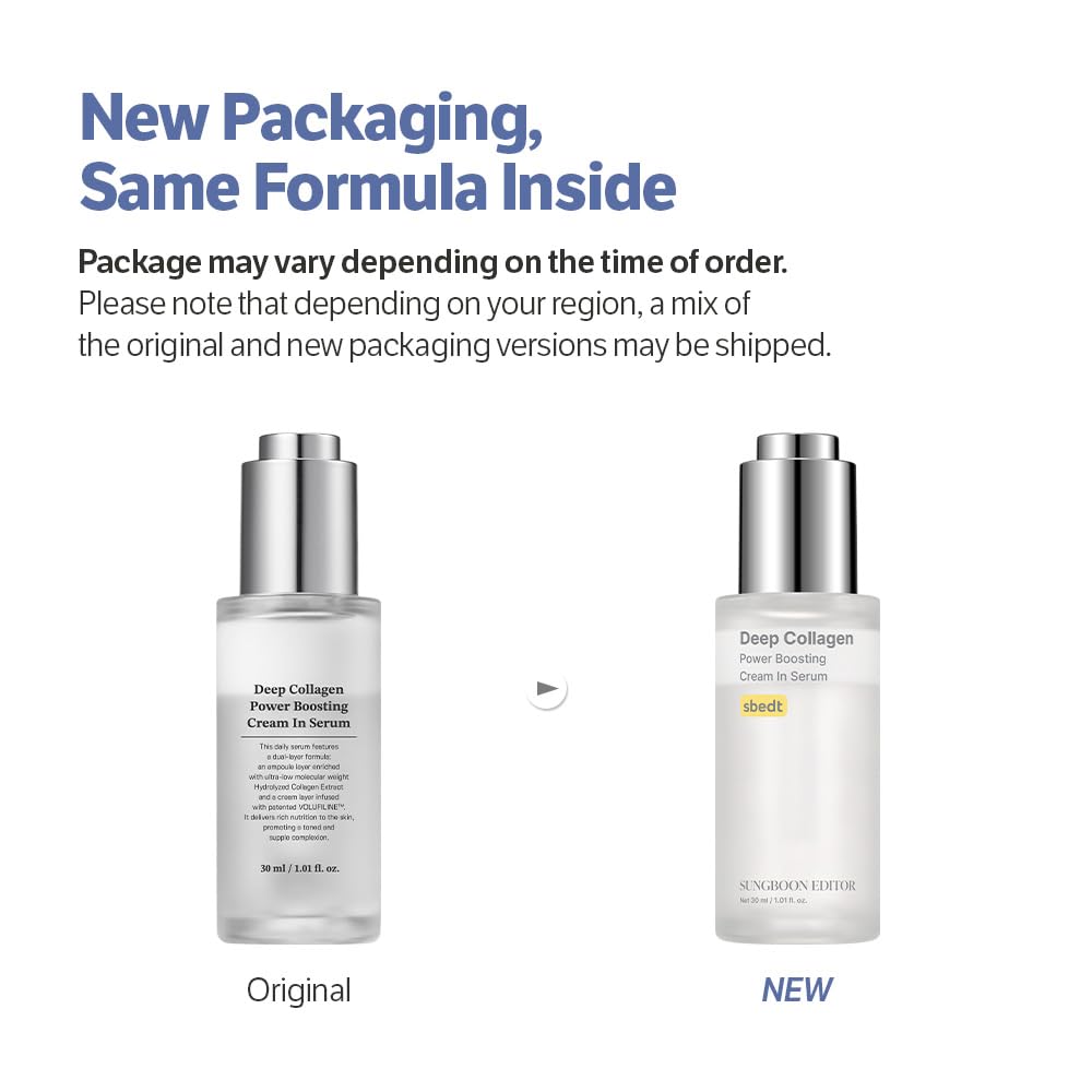 SUNGBOON EDITOR Deep Collagen Wrinkle Filler Serum dropper application demonstrates precise dosing for hydration
