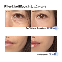 SUNGBOON EDITOR Deep Collagen Wrinkle Filler Serum texture swirl reveals a smooth, hydrating formula