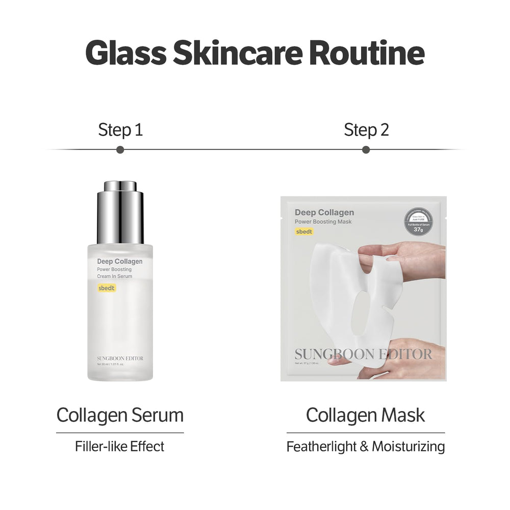 SUNGBOON EDITOR face mask four-pack closeup demonstrates nourishing, spa-like care.