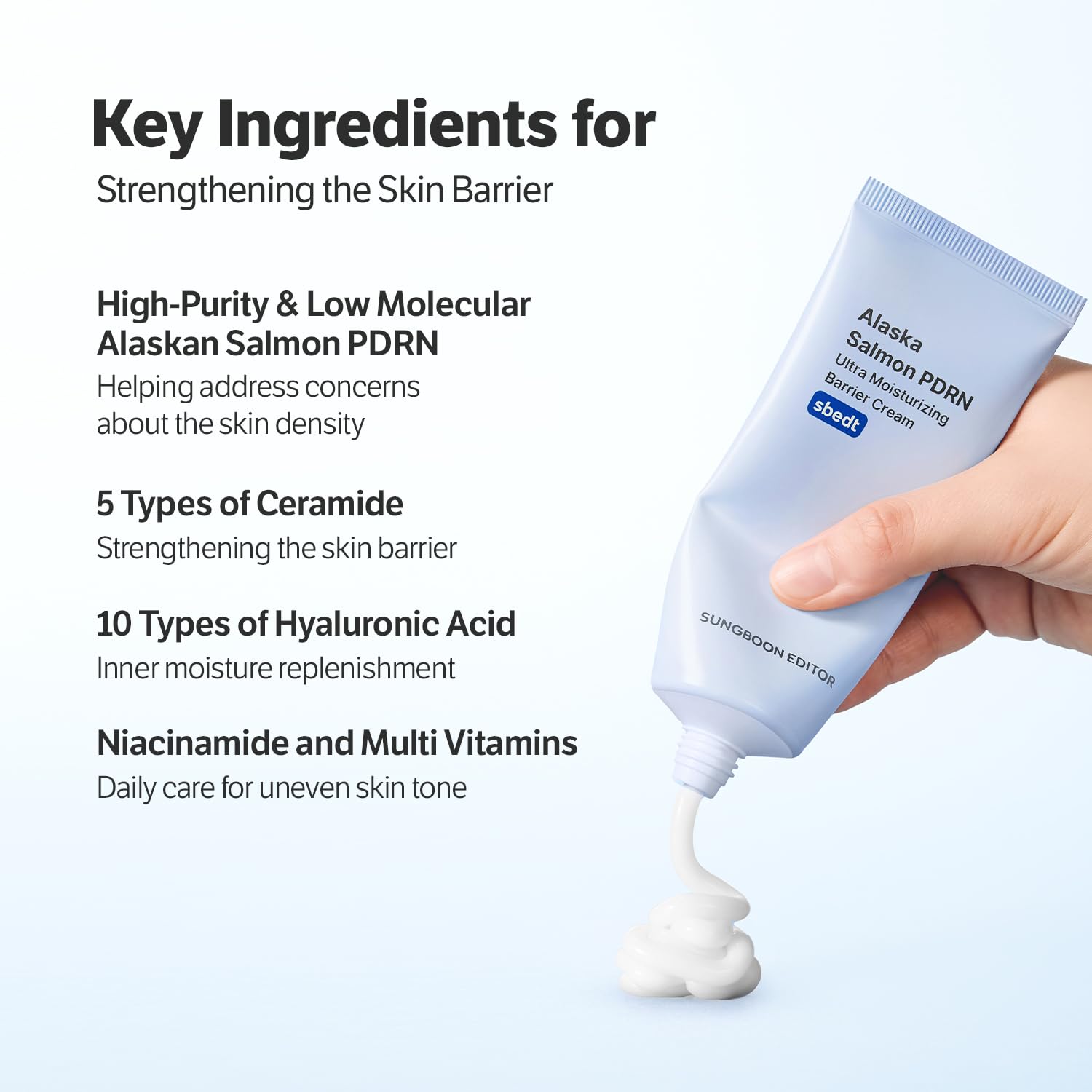 SUNGBOON EDITOR Fragrance-free packaging angle suggests irritation-free daily moisturizer