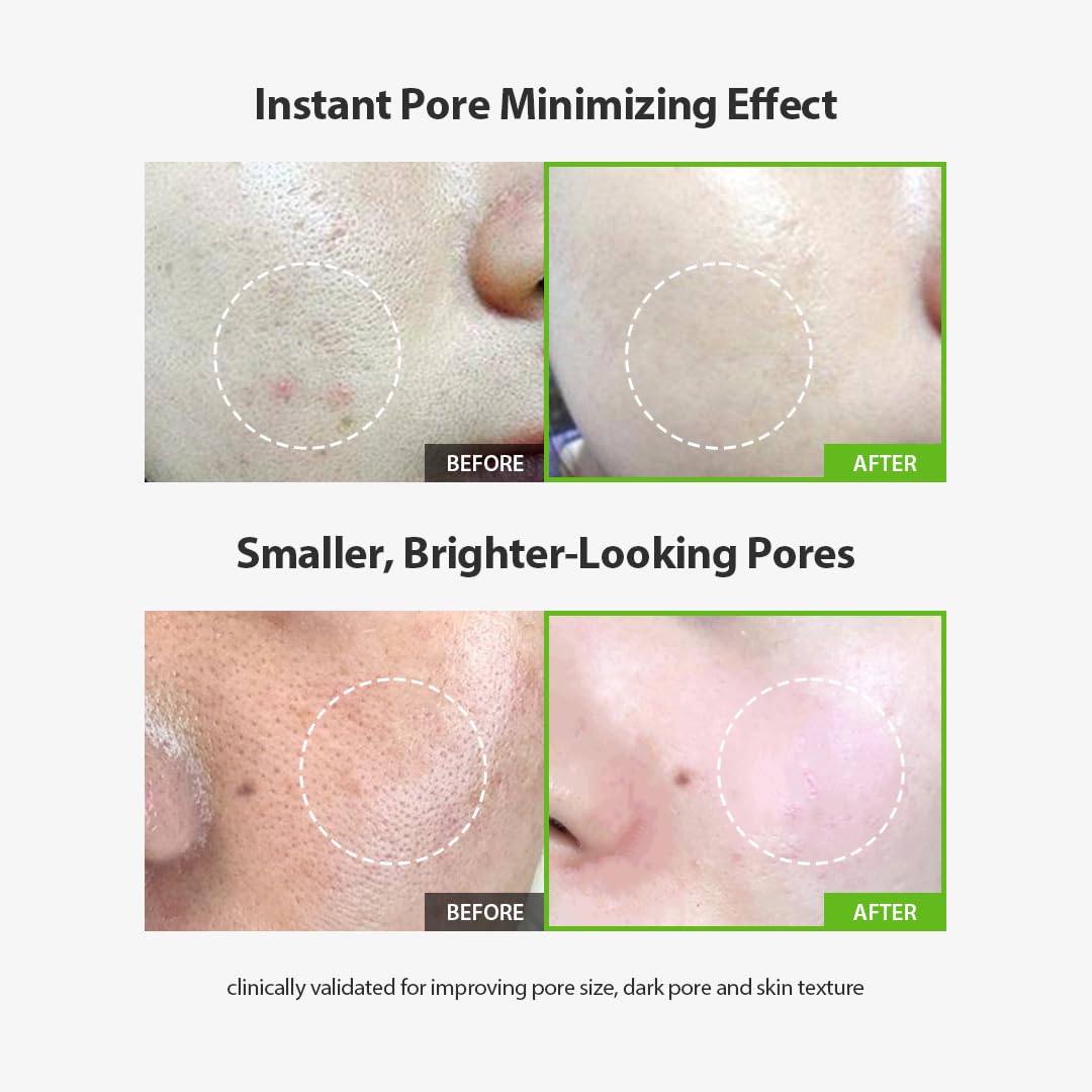 SUNGBOON EDITOR Green Tomato Pore Lifting Ampoule pump highlights precise application and quick absorption