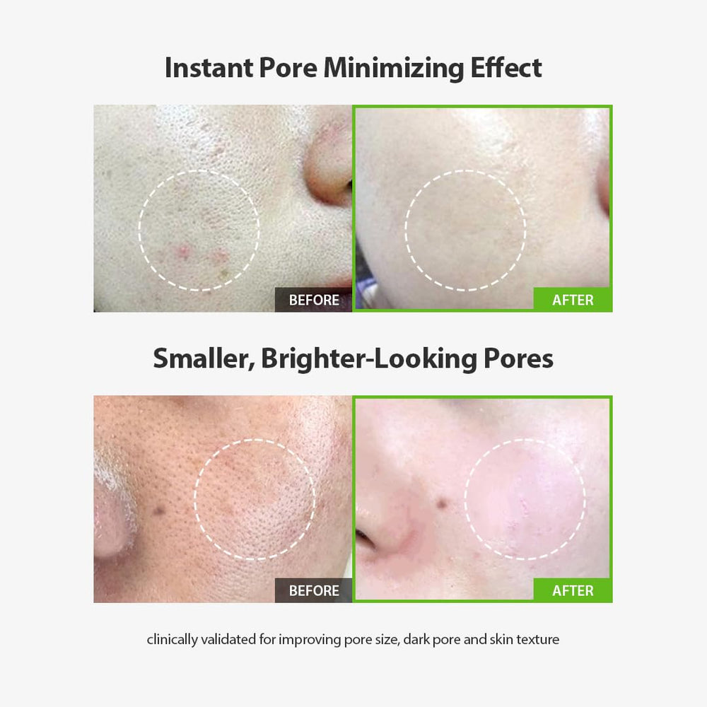 SUNGBOON EDITOR Green Tomato Pore Lifting Ampoule pump highlights precise application and quick absorption
