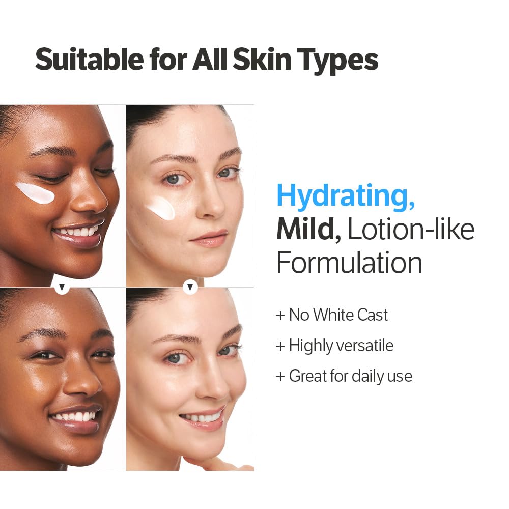 SUNGBOON EDITOR Hydro Booster Sunscreen absorption image implies quick penetration for a lightweight feel.