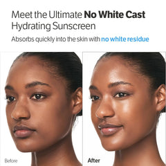 SUNGBOON EDITOR Hydro Booster Sunscreen SPF 30 label highlights broad-spectrum protection for UVA/UVB.